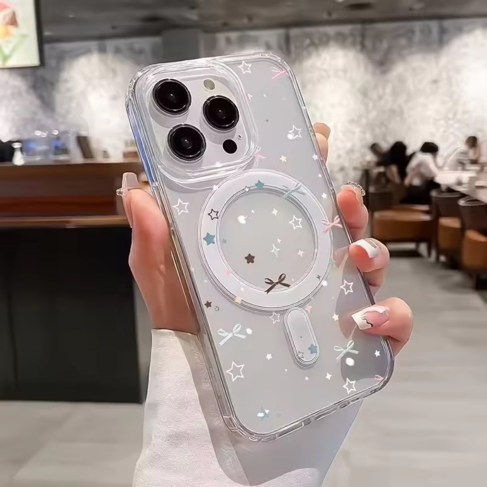 Phone Cases Magsafe - Прозрачный чехол для телефона с принтом