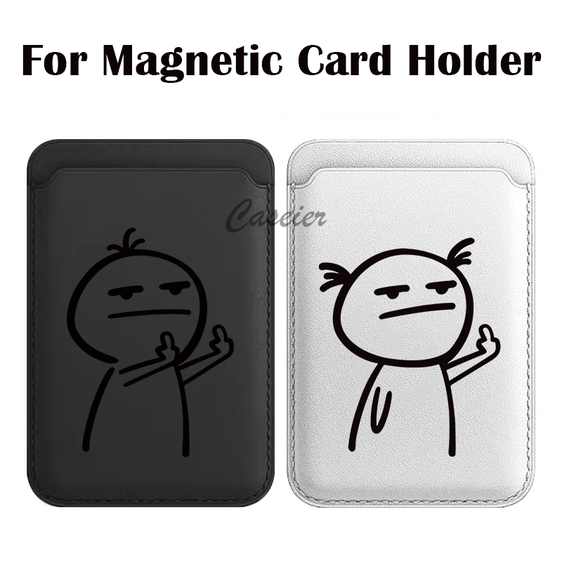 Phone Cases Quirky - Забавный магнитный держатель для карт с