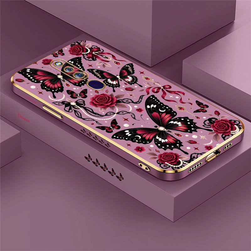 Phone Cases Oppo - Чехол для телефона с узором бабочек