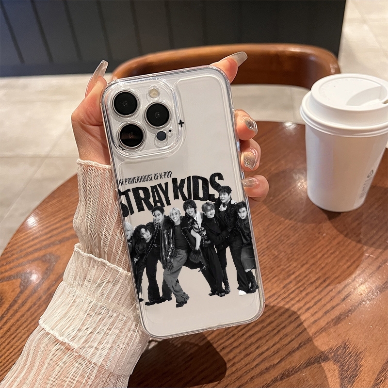Phone Cases Xs Iphone - Прозрачный противоударный чехол StrayKids из ТПУ
