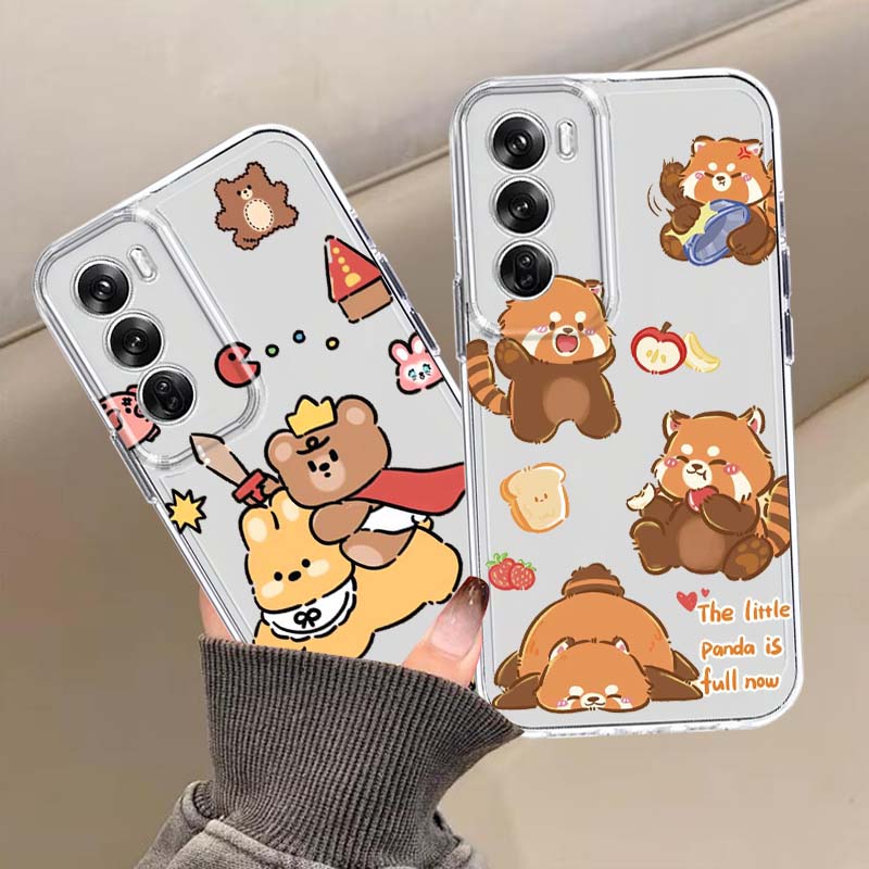 Phone Cases Oppo - Прозрачный чехол для телефона с мультяшным