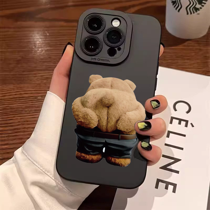 Phone Cases Quirky - Забавный силиконовый чехол для телефона с