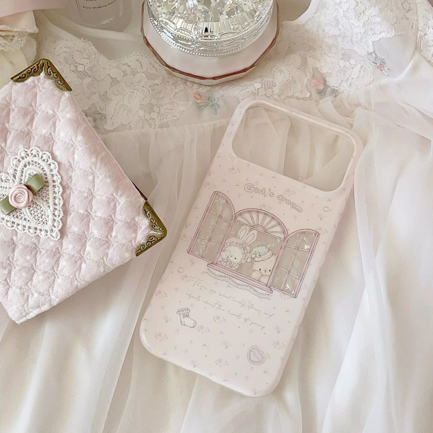 Phone Cases For Girls - Чехол для телефона Kawaii Bunny Bear