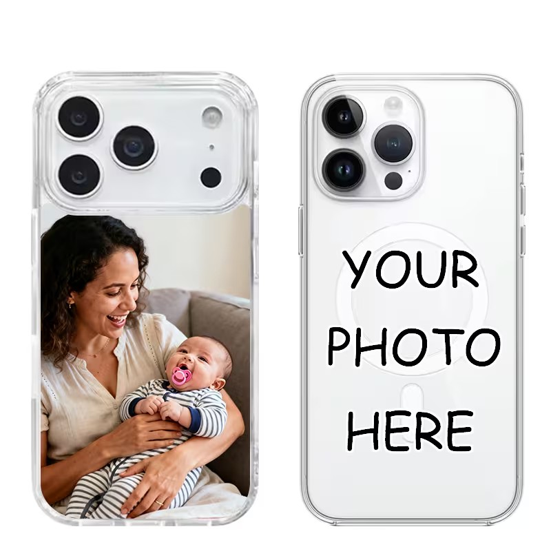 Phone Cases Diy - Прозрачный акриловый магнитный чехол для iPhone