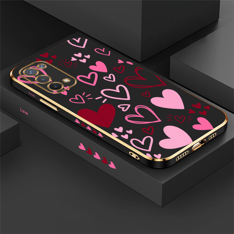 Phone Cases Oppo - Роскошный разноцветный чехол для телефона в