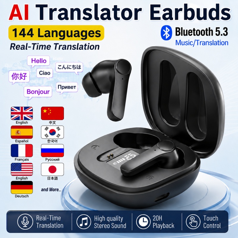 Phone Cases Officeworks - Наушники с ИИ и Bluetooth-переводчиком на