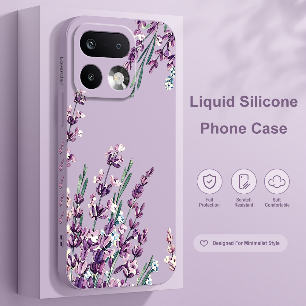 Phone Cases Oppo - Чехол для телефона с лавандовым узором
