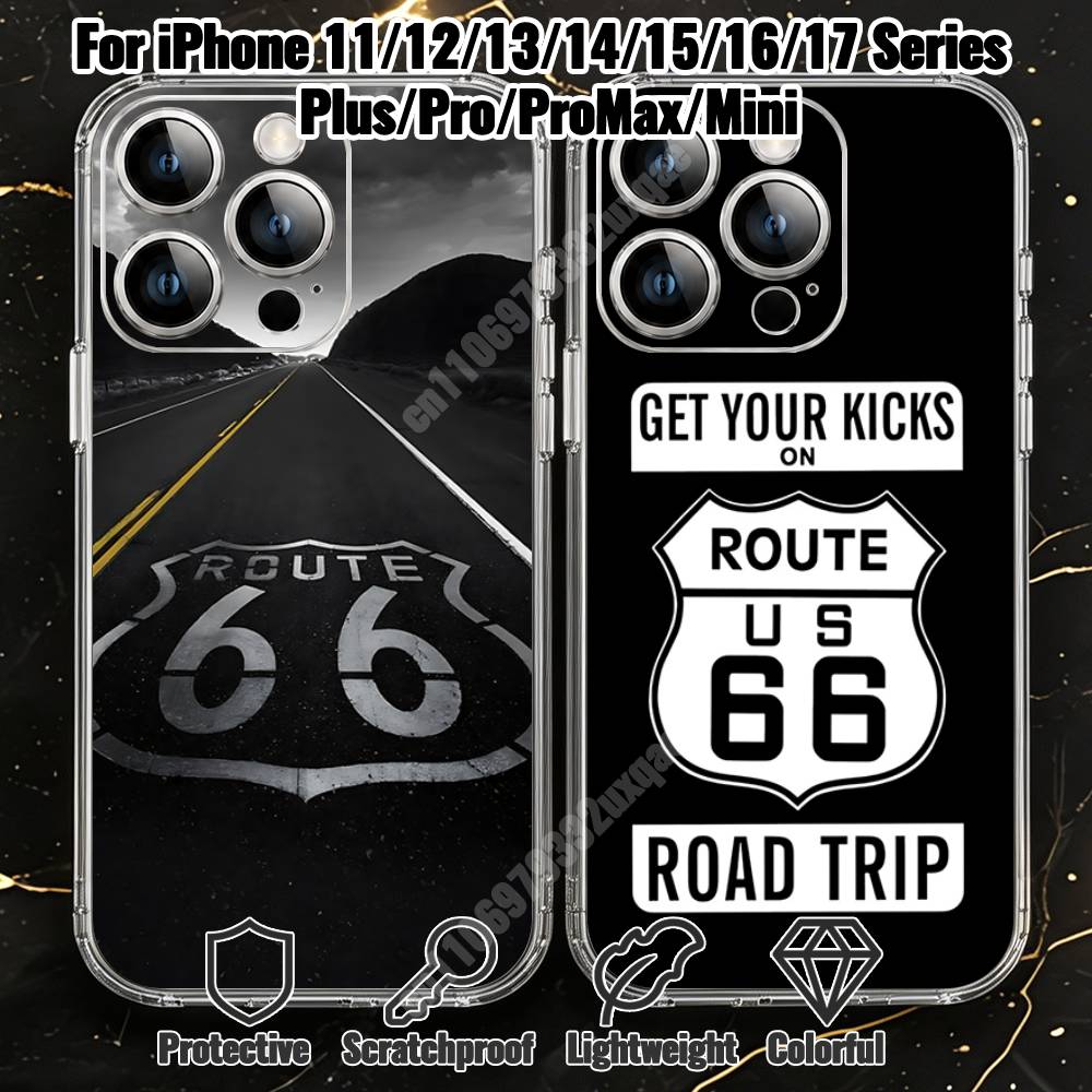 Phone Cases Usa - Чехол для телефона Route 66 USA