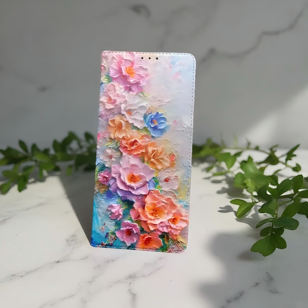 Phone Cases Galaxy S23 - Кожаный чехол-кошелек с магнитной застежкой и