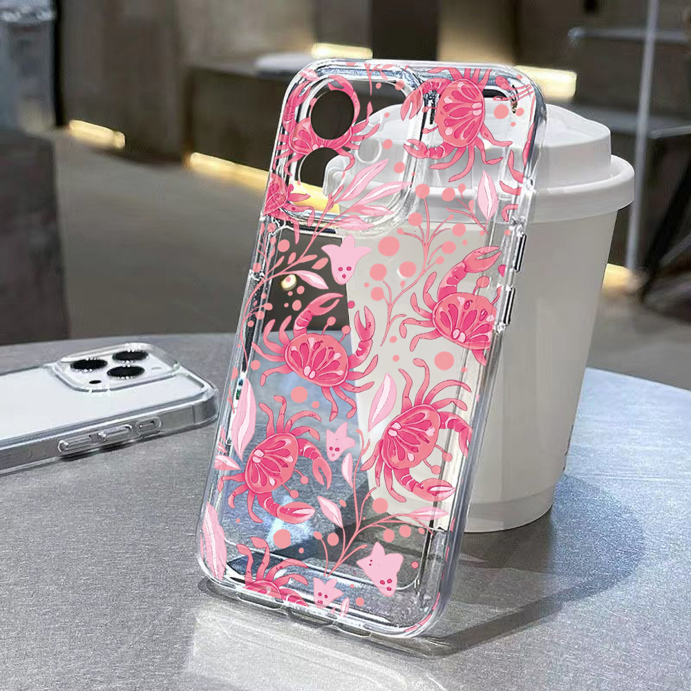 Phone Cases Transparent - Чехол с изображением морских животных для