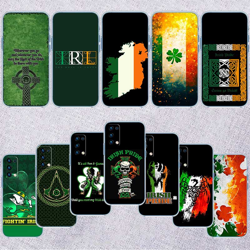 Phone Cases Ireland - Прозрачный чехол для телефона с ирландским