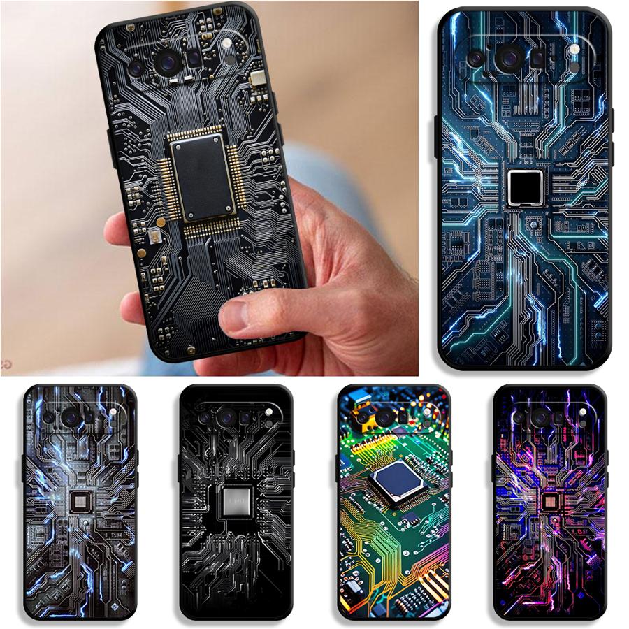 Phone Cases Pixel 9A - Чехол для телефона с ретро-дизайном печатной