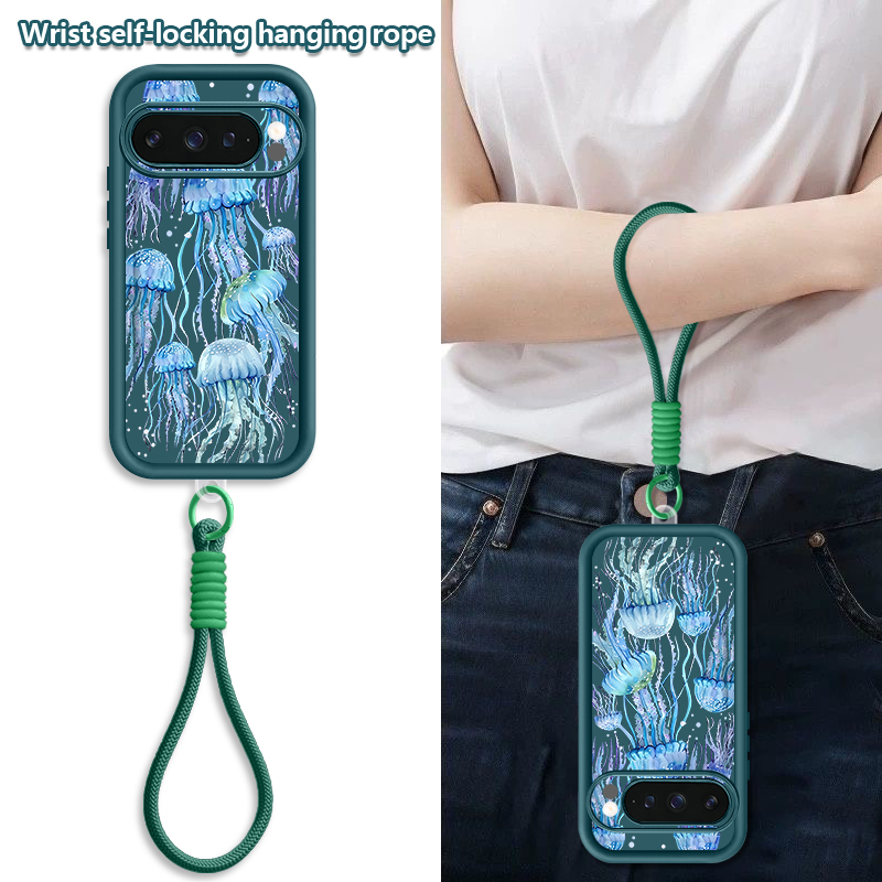 Чехол-ремешок с принтом китов- – обзор и цена Phone Cases Pixel 9A