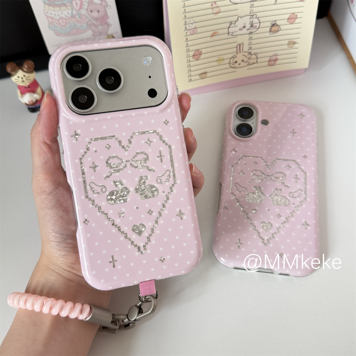 Корейский розовый милый чехол  – обзор и цена Phone Cases For Girls