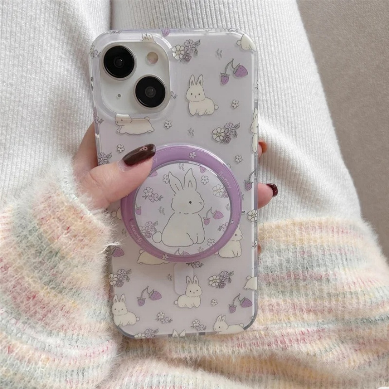 Korean Cute Rabbit For Magsafe – обзор и цена Phone Cases Quirky